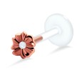 Lily Flower Shaped Labrets Push-in LA-1037